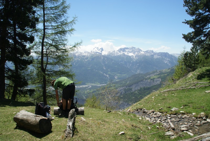 #2 Les Maits : coin pas pire pour faire une Les Maits : coin pas pire pour faire une 'tite pause avant d'attaquer le portage
