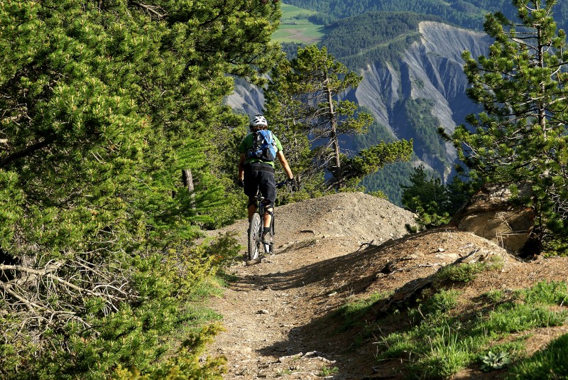 Fin de la première section : belles lumières de fin d'après-midi