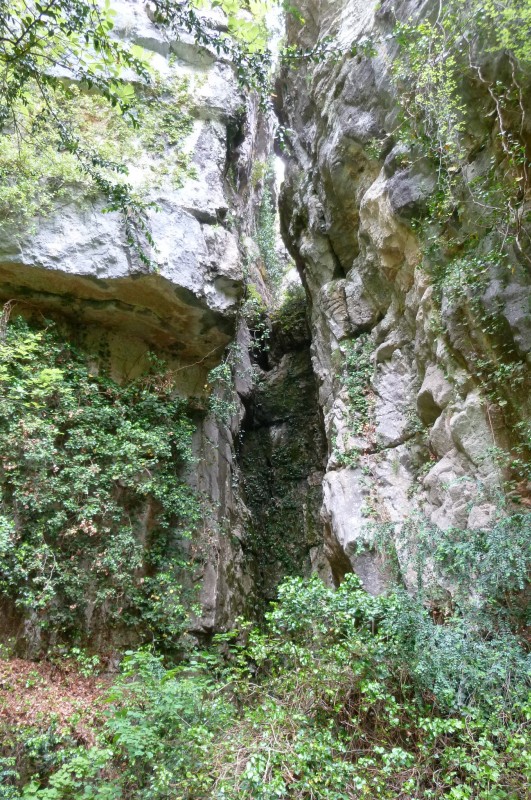 Gorge de Serse et Vestoasc : un beau canyon tari
