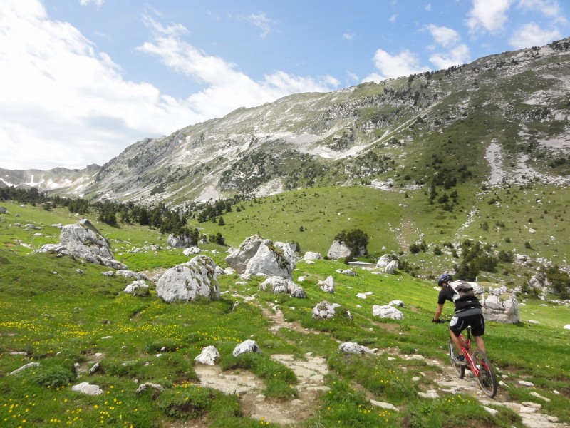 #3 Fabien : Début du vallon de Marcieu, ça roule un peu Fabien : Début du vallon de Marcieu, ça roule un peu