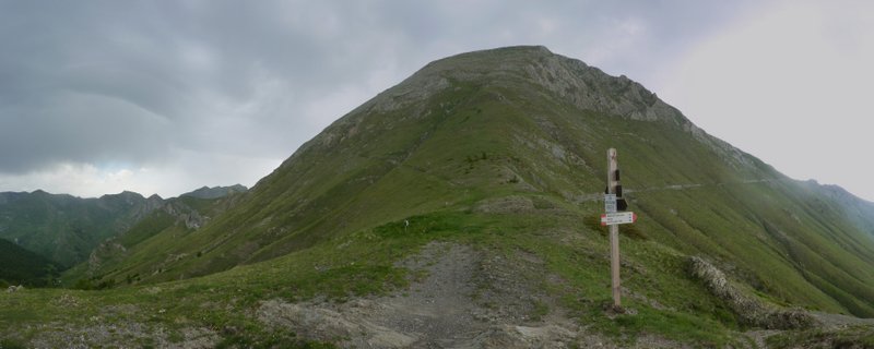 #30 Vue vers le Nord : L Vue vers le Nord : L'orage gronde sur le Margua