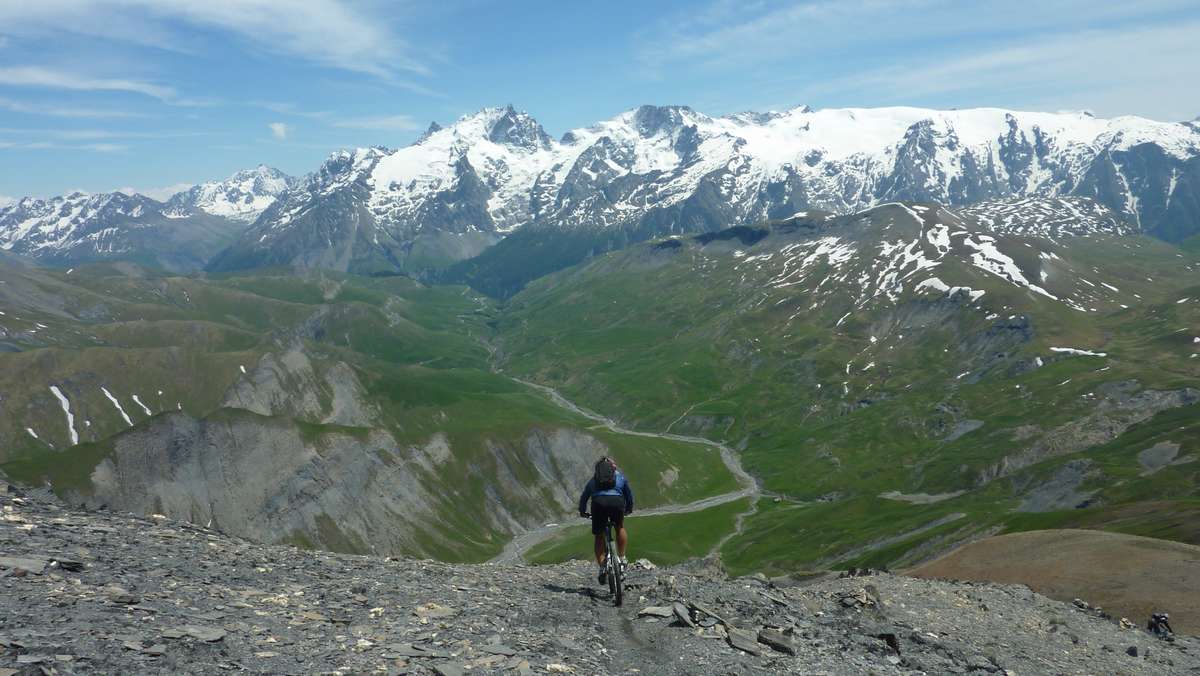 Patrice : le vallon du Chazelet est 1000m plus bas