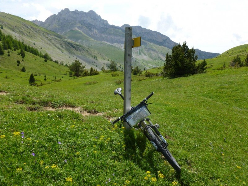 #3 entrée dans le Dévoluy par le col de la Saume entrée dans le Dévoluy par le col de la Saume