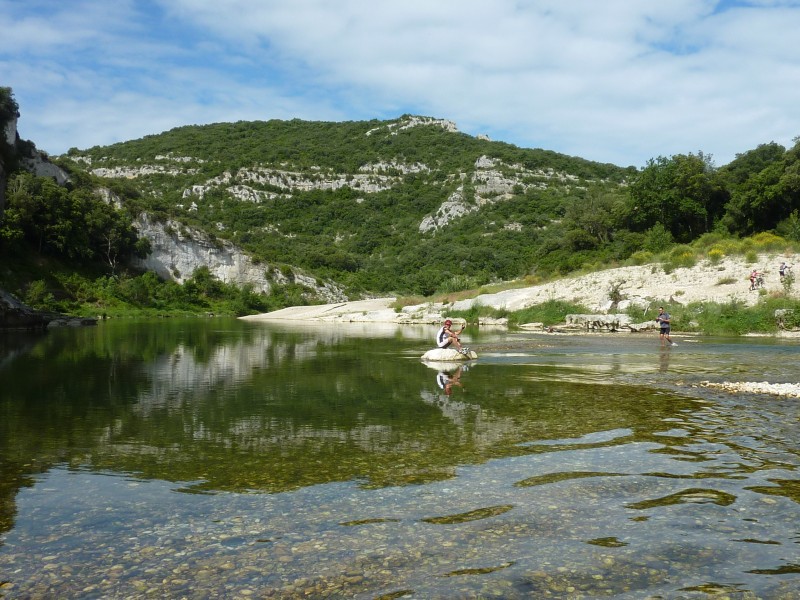 #5 Robinson du Gardon : Alain sur son ile déserte Robinson du Gardon : Alain sur son ile déserte