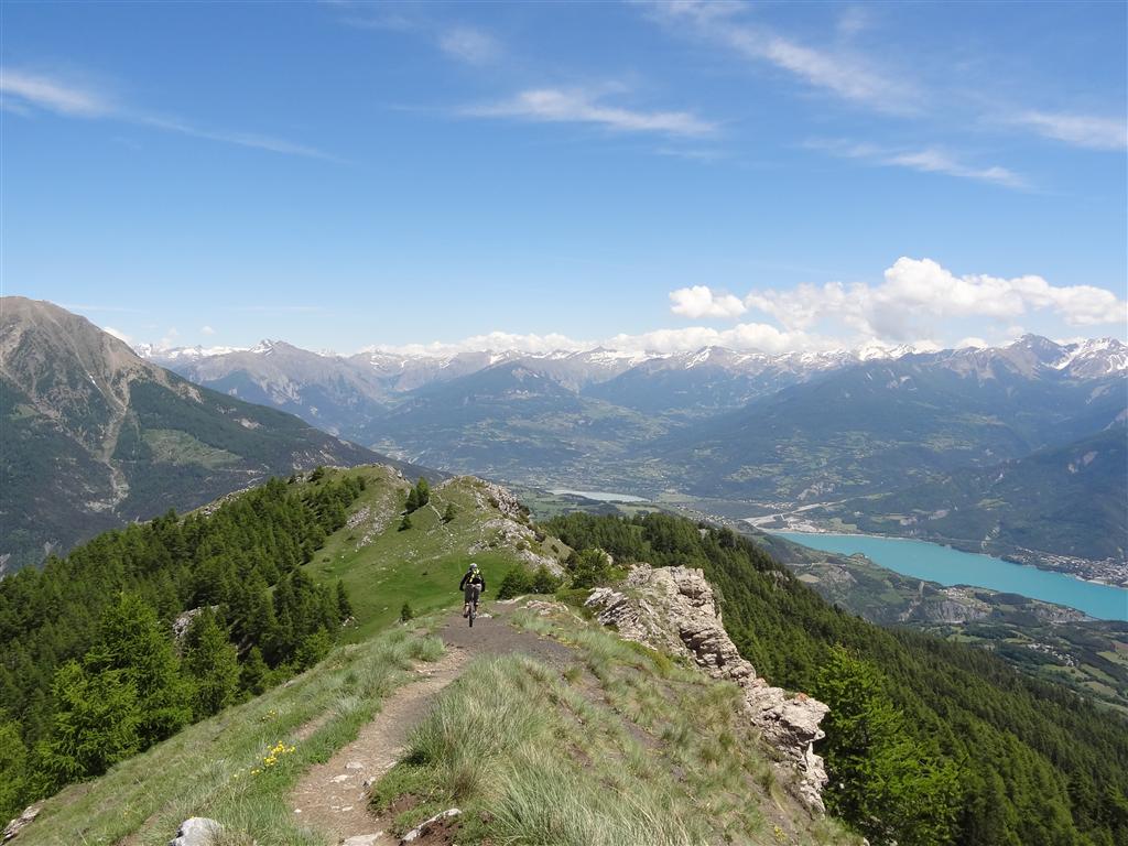 #4 Aiguilles de Chabrière : Ninie sur la crête Aiguilles de Chabrière : Ninie sur la crête