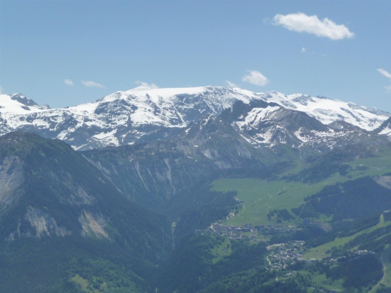 Mont Jovet : Glaciers de la Vanoise.