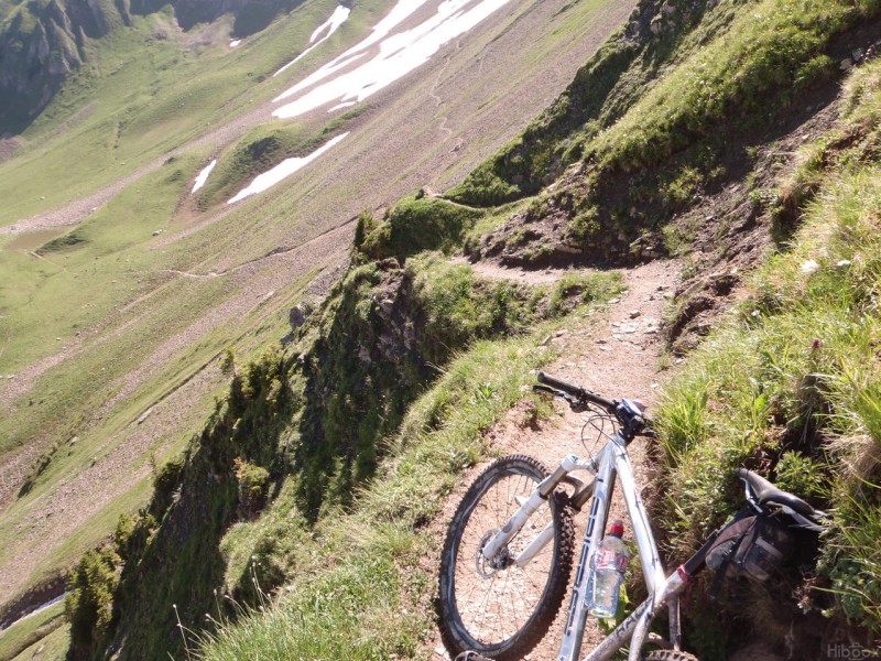 #4 Col de Sosay : Montée du Col du Rasoir enneigée Col de Sosay : Montée du Col du Rasoir enneigée