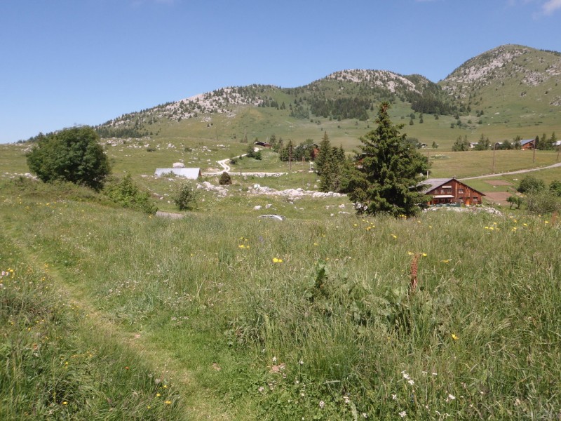 #9 Col de Solaison : Vue sur Andey Col de Solaison : Vue sur Andey