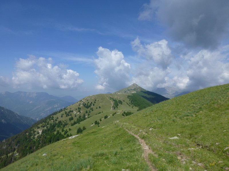 vue vers le Piagu : Superbe