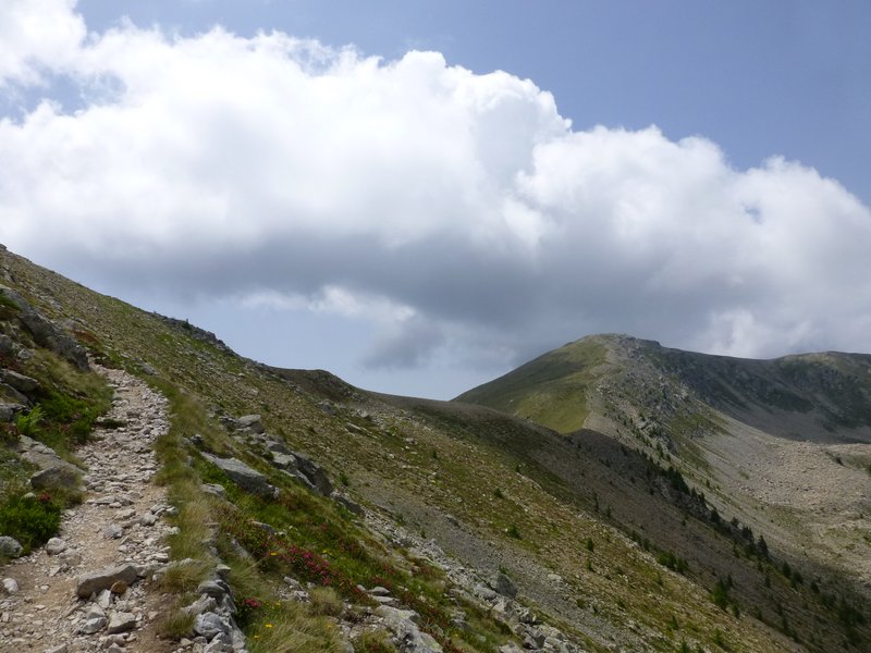 Cime de la Valette de Prals : Le sommet se profile ! je vais pouvoir manger bientôt