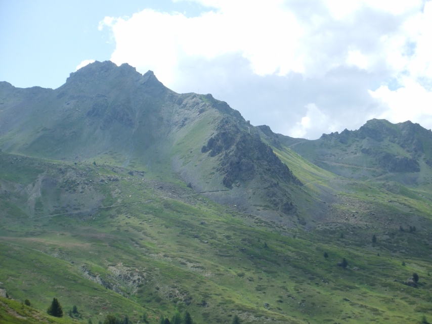 #3 Coté italien : Sentier en balcon et poussette jusqu Coté italien : Sentier en balcon et poussette jusqu'au collet Vert