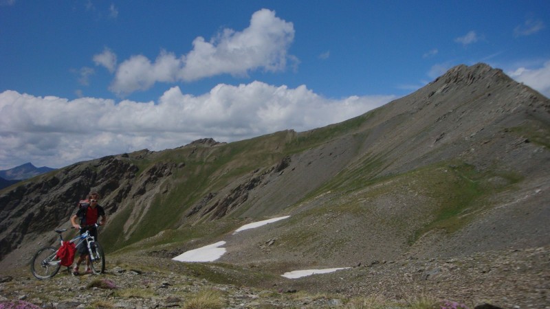 #3 Pic ségure : Un peu de poussage au col 2815 Pic ségure : Un peu de poussage au col 2815