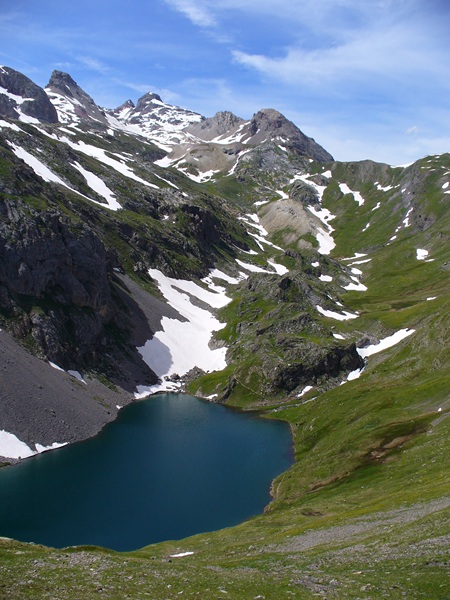 Le Grand Lac : Vue sur le Col