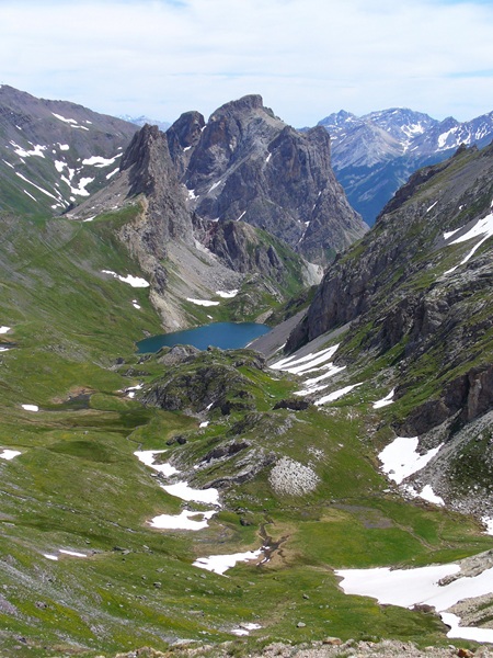 Col de la Ponsonnière : Le Grand Lac