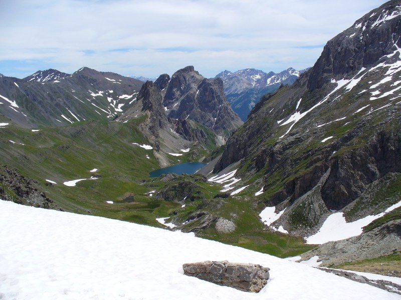 Col de la Ponsonnière : Panorama Haut-Alpin