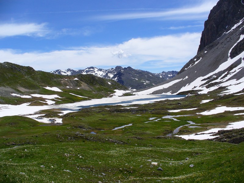 #10 Col des Rochilles : Le Lac Rond et sa Banquise ! Col des Rochilles : Le Lac Rond et sa Banquise !