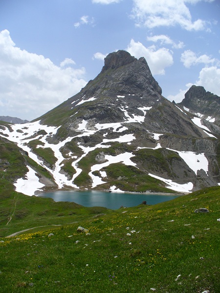 Col de la Plagnette : Lac du Grand Ban