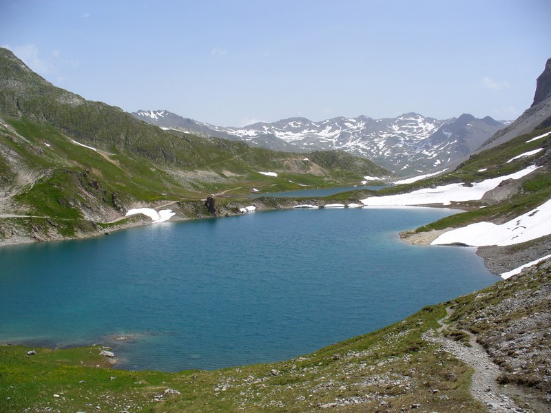 #8 Col des Rochilles : Lac du Grand Ban et Lac Rond Col des Rochilles : Lac du Grand Ban et Lac Rond