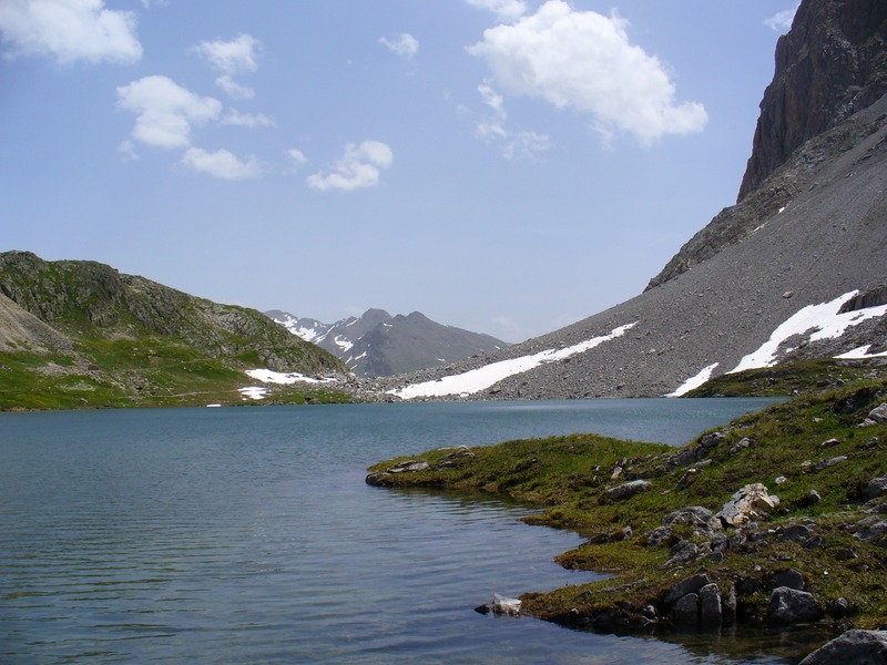 Col des Rochilles : La Plage après le dégel