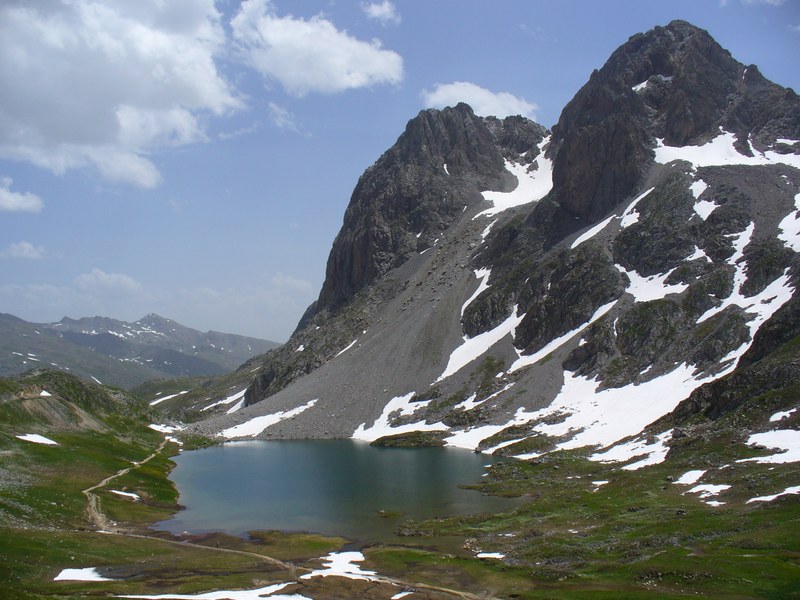 Col de la Plagnette : Lac Rond