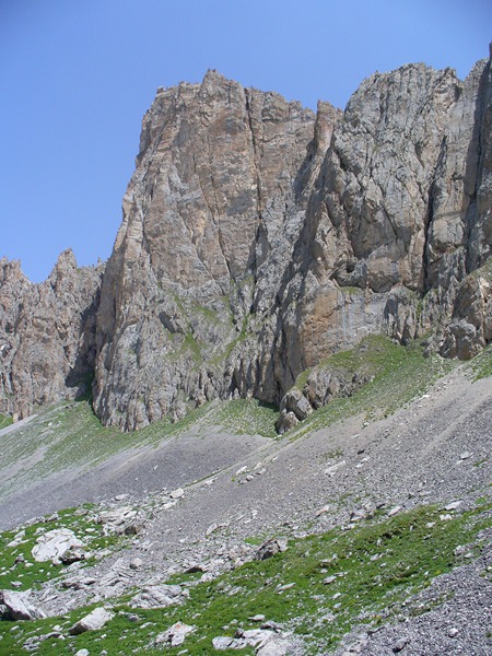 Piste Montée : Les rochers de la Grande Paré