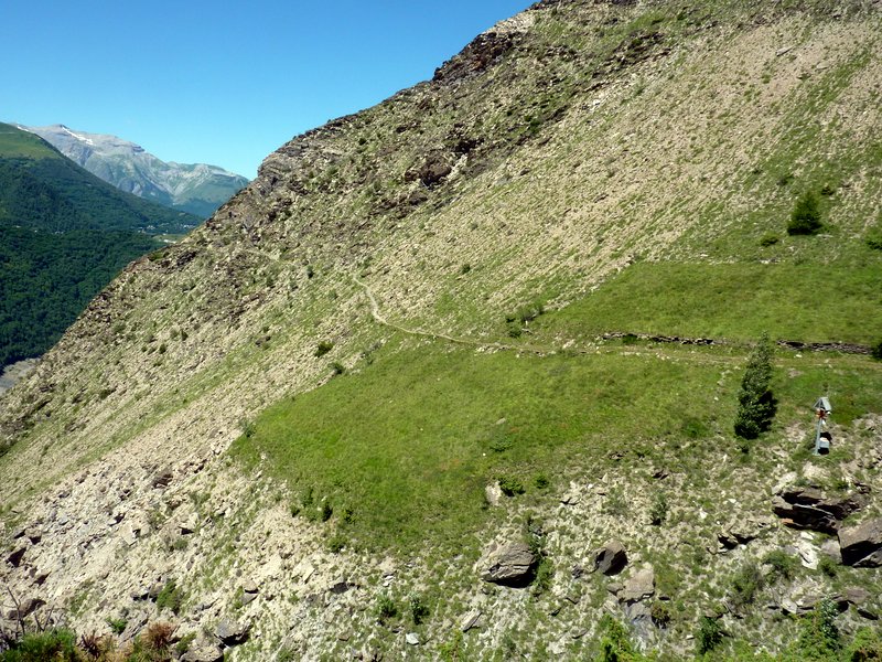 #22 Plateau d Plateau d'Emparis : Sentier en balcon après les Clots