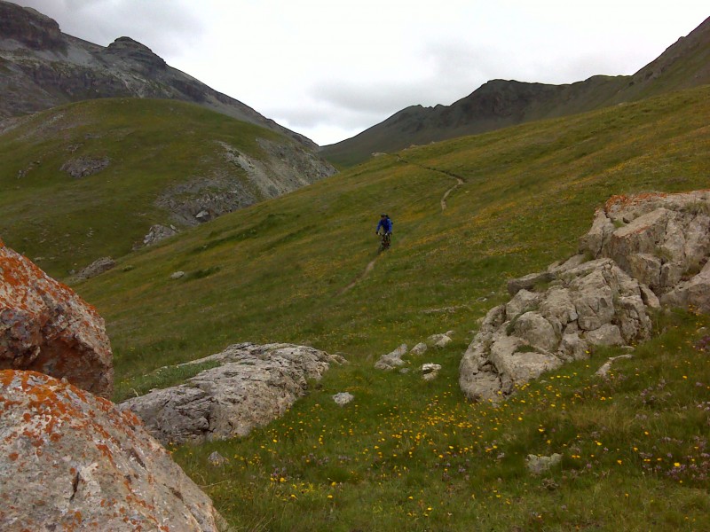 #43 Col de Serenne : Un beau tapis sous le col Col de Serenne : Un beau tapis sous le col