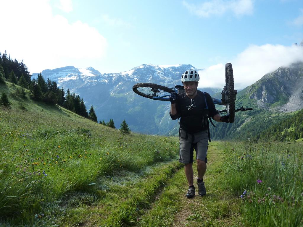 Col du Golet : portage final