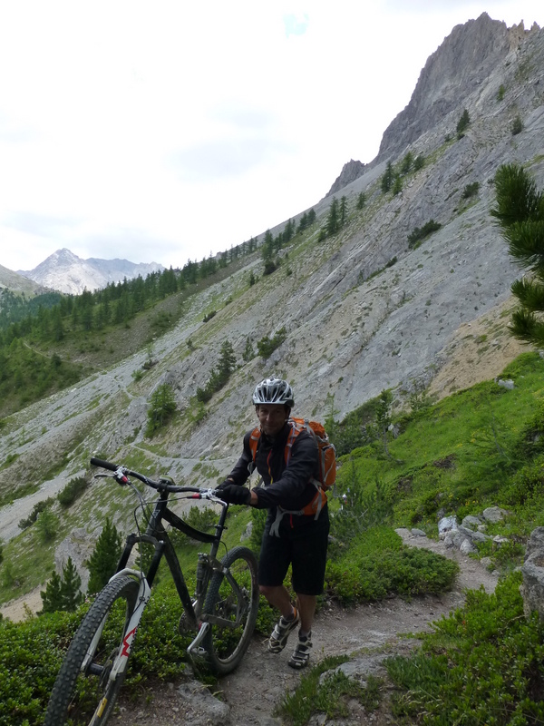 Traversée vers l'Echelle : Mais c'est du XC ce parcours ;-)