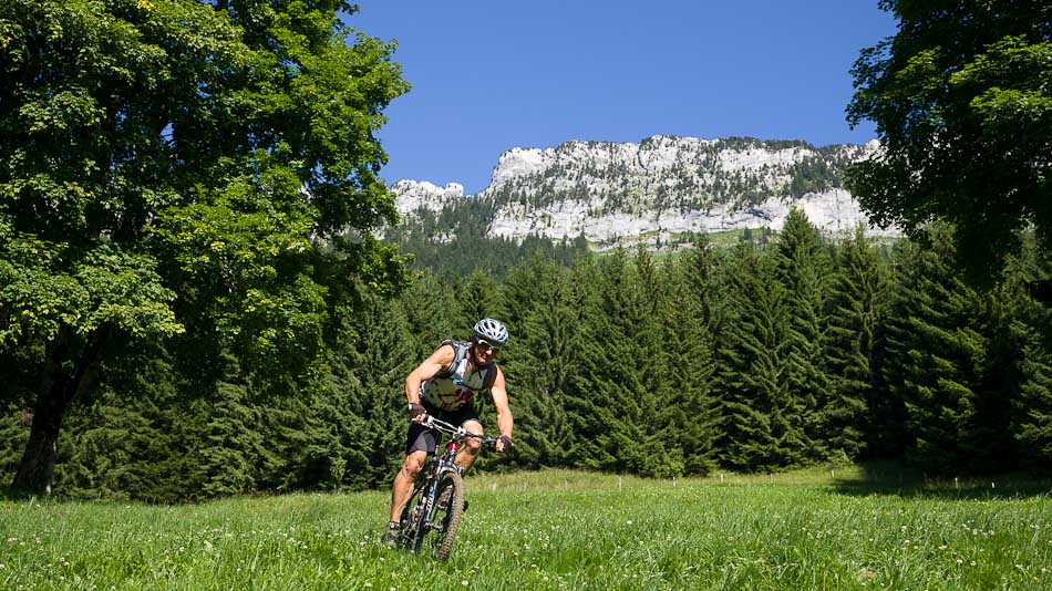 Arrivée sur Creterny : rapide dans les prés