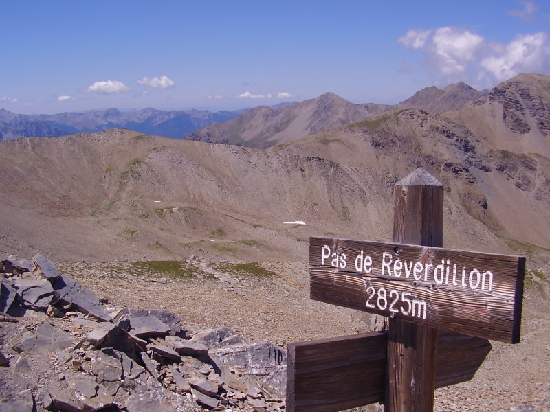 #5 col de la Pare : Au pas de reverdillon, vue vers le col de la Pare. col de la Pare : Au pas de reverdillon, vue vers le col de la Pare.