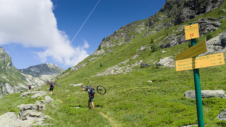 Portage numéro2 : il y a qu'à suivre les panneaux