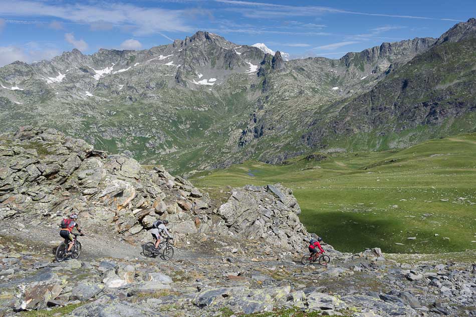 Descente du col : quelques beaux passages