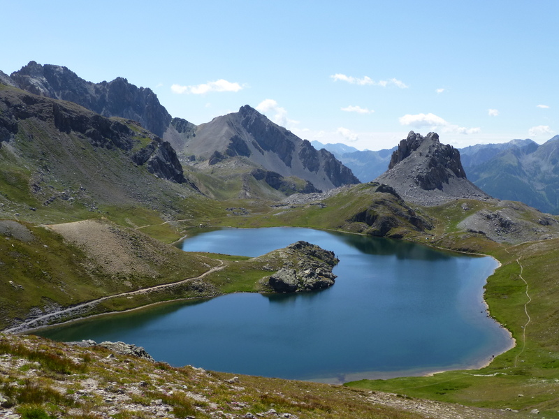 Lac de Roburent : Là aussi, paysage 5* luxe