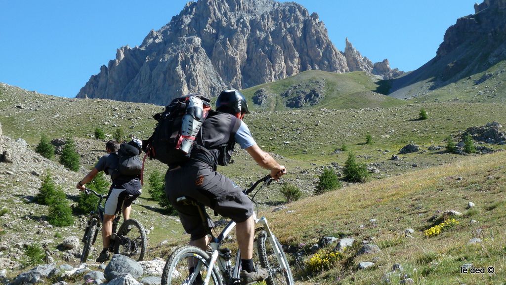 vallon de Rouchouse : ça roule...avec de la bonne volonté ;)