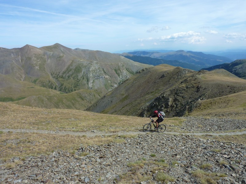 VTT grand large : Sur les montagnes catalanes