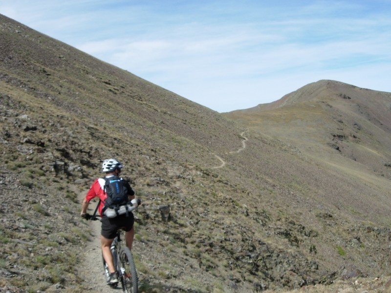 En arrivant au col de Nuria : Encore un joli balcon !!!