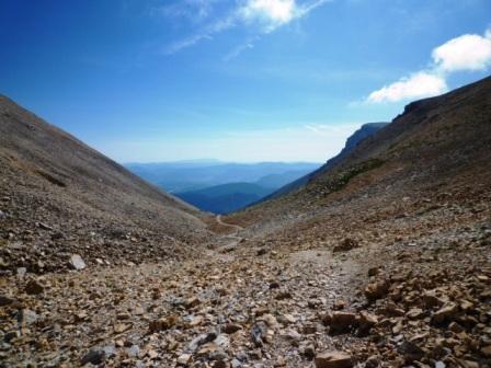 Combe d'Aurouze : superbe thalweg