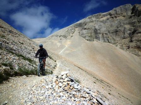 Combe d'Aurouze : traversée