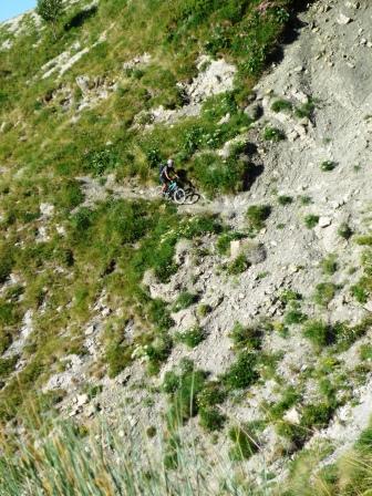 vers le col de Conode : arrivée sur une Robine