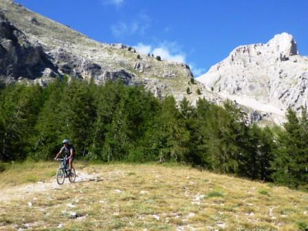 Après la Combe : replat