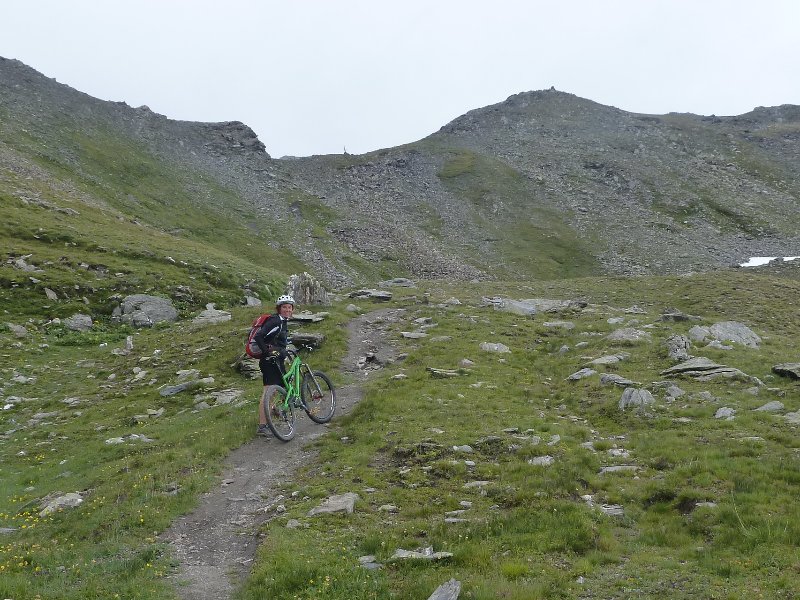 #4 Col St Martin : et son sentier bien lisse Col St Martin : et son sentier bien lisse