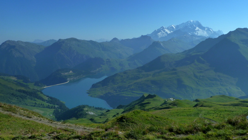 Col du Couvercle : Choc occulaire à l'arrivée au col. Je vais faire 40 photos régulièrement dans la descente tellement le spectacle est grandiose!