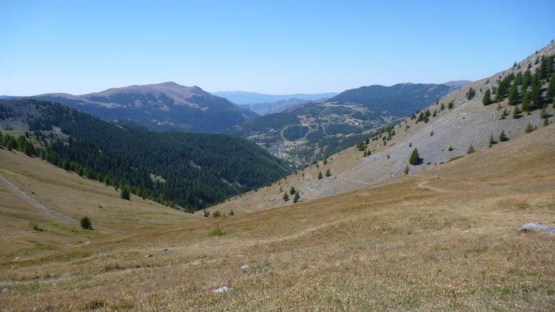 Col des Moulines : Temps clair et dégagé