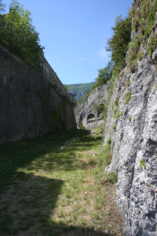 fort2 : Traversée de Fort l'Ecluse