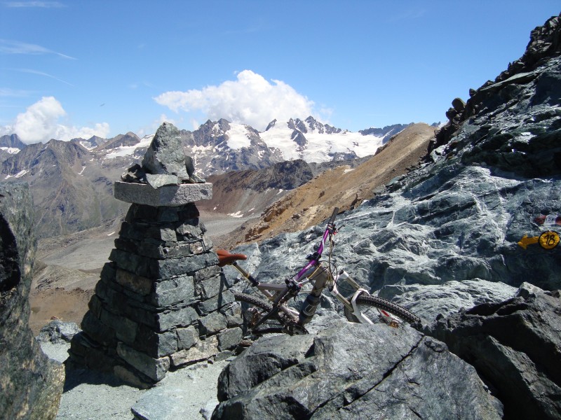 #4 col Lauson : du col vers les glaciers de Money. col Lauson : du col vers les glaciers de Money.