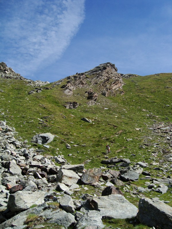 #6 col Garin : fin de la partie raide sous le col col Garin : fin de la partie raide sous le col