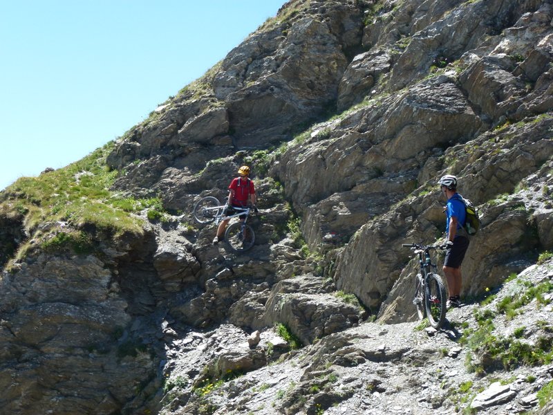 Pta Cerisira : Traversée fort peu roulante