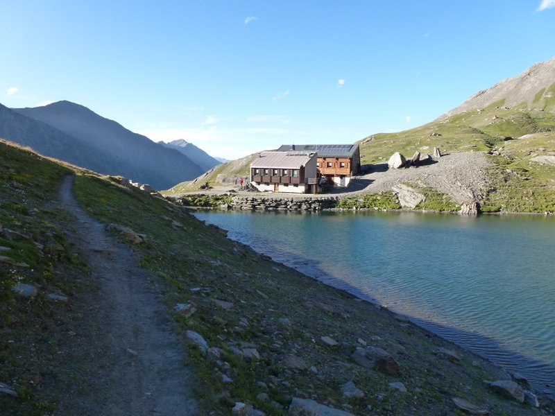 Ref. Lago Verde : Arrivée au refuge