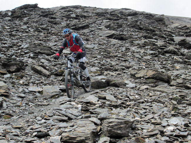 Mont Avril août 2012 : Quelle chance de rouler ici